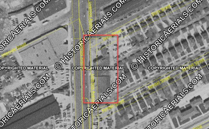 Floyd Rice Ford - 1951 Aerial